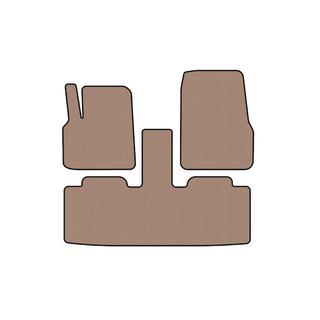 Tapis en caoutchouc Carsuit (2 rangées, 7 places, beige) photo 1