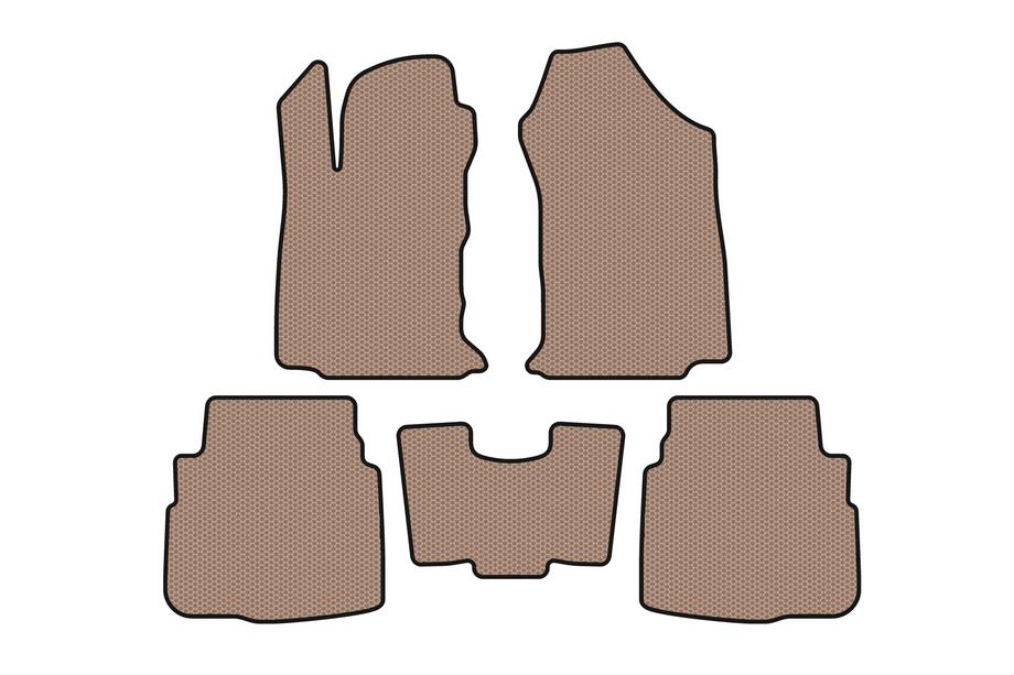 Subaru Outback 2019- Tapis en Caoutchouc Carsuit (Beige) Photo 1