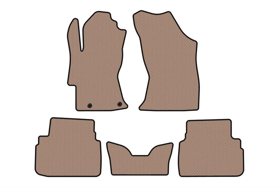 Subaru XV 2017-2023 Tapis en Caoutchouc Carsuit V2 (Beige) Image