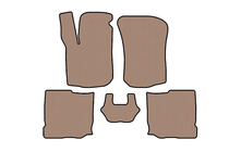 Seat Leon 1999-2005 Tapis en caoutchouc Carsuit (HB, 5 portes, beige) photo 1