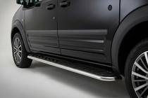 Ford Connect 2002–2006 Marchepieds Latéraux Maydos V1 (2 pcs, Aluminium & Inox) photo 1