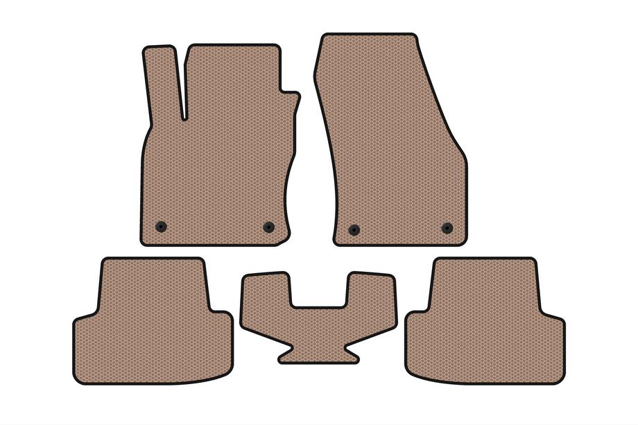 Seat Ateca 2016- Tapis en Caoutchouc Carsuit (Beige) Image