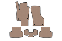 Seat Leon 2013-2020 Tapis en Caoutchouc Carsuit (Beige) photo 1