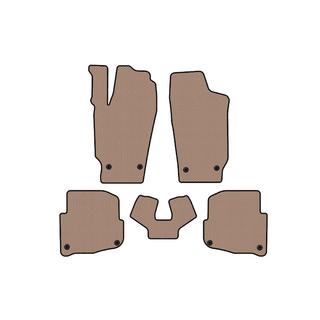 Tapis en caoutchouc Carsuit (SD, beige) Skoda Fabia 2000-2007 photo 1