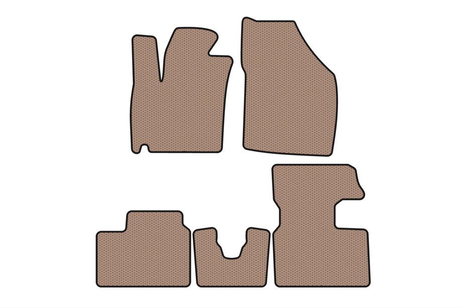 Suzuki Ignis 2016- Tapis en caoutchouc Carsuit (2016-2020, HB, beige) Image