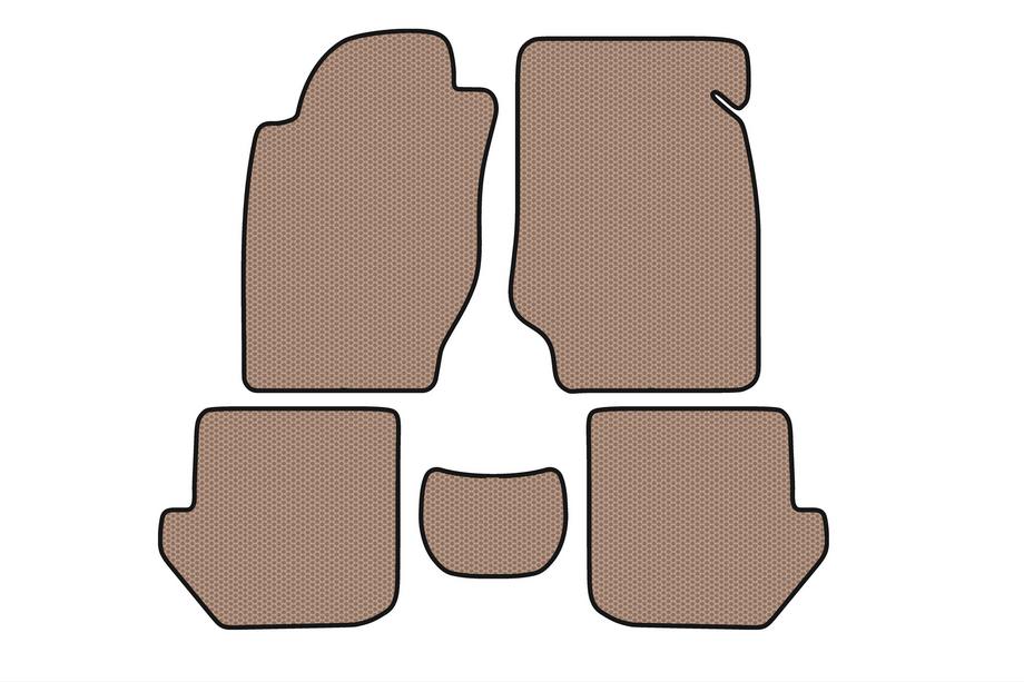Toyota Rav 4 1996-2001 Tapis en Caoutchouc Carsuit (Beige) Image
