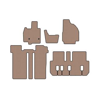 Tapis en caoutchouc Carsuit (3 rangées, 6 places, beige) photo 1