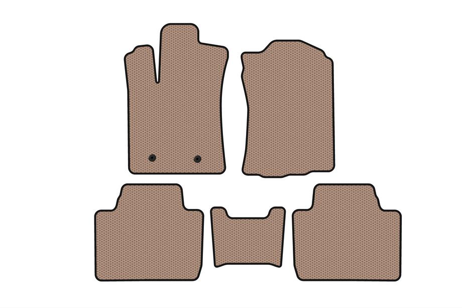 Toyota Tacoma 2015–2023 Tapis en Caoutchouc Carsuit (Beige) Photo 1