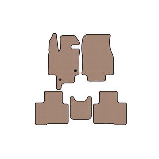Tapis en caoutchouc Carsuit (2 rangées, 7 places, beige) photo 1