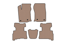 Toyota 4Runner 2009-2024 Tapis de sol en caoutchouc Carsuit (2 rangées, 2014-2024, 7 places, beige) photo 1