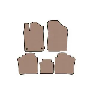 Tapis en Caoutchouc Carsuit (Beige) photo 1