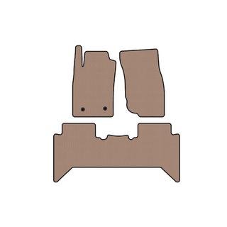 Tapis en Caoutchouc Carsuit V2 (Beige) Toyota Hilux 2006-2015 photo 1