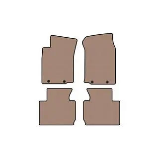 Tapis en Caoutchouc Carsuit (Beige)