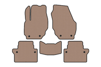 Volvo S80 2006-2016 Tapis en Caoutchouc Carsuit (Beige) photo 1