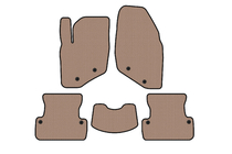 Volvo S60 2000-2009 Tapis en caoutchouc Carsuit (SD, beige) photo 1