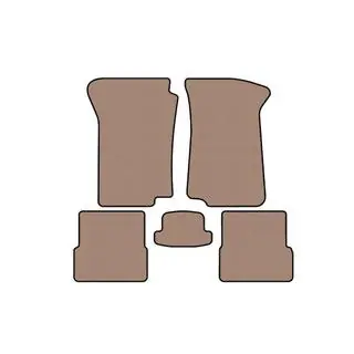 Tapis en Caoutchouc Carsuit (Beige) photo 1