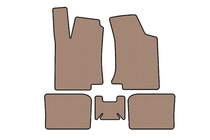 Volkswagen Golf 3 1991-2001 Tapis en caoutchouc Carsuit (HB, 3 portes, beige) photo 1
