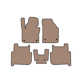 Tapis en caoutchouc Carsuit (2 rangées, 2006-2010, 7 places, beige) Volkswagen Touran 2003-2010 photo 1