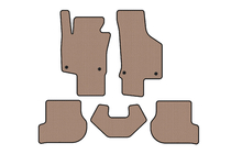 Volkswagen Scirocco 2008-2017 Tapis en caoutchouc Carsuit (HB, 3 portes, beige) photo 1