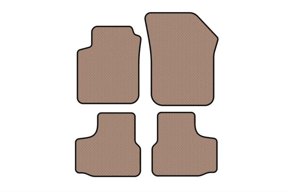 Volkswagen UP 2011-2023 Tapis en Caoutchouc Carsuit (Beige) Photo 1