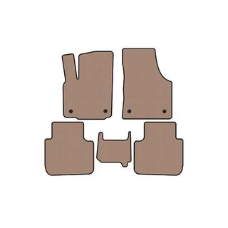 Tapis en caoutchouc Carsuit (2 rangées, 7 places, beige) photo 1