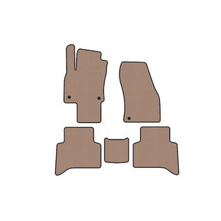 Tapis en Caoutchouc Carsuit (5 Places, Beige) Volkswagen Touran 2015- photo 1