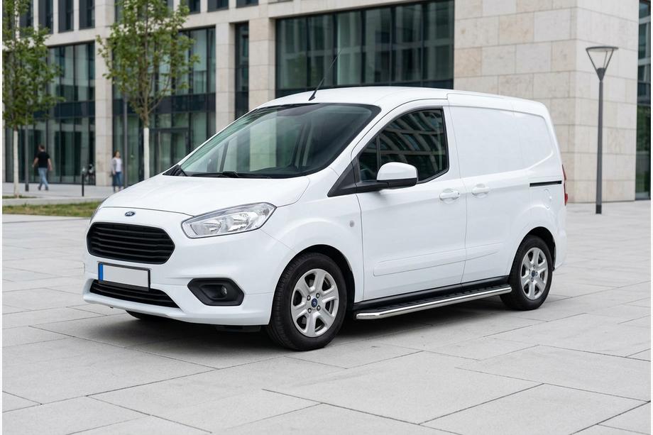Ford Courier 2014-2023 Marchepieds Latéraux Maydos V1 (2 pcs, inox) Image