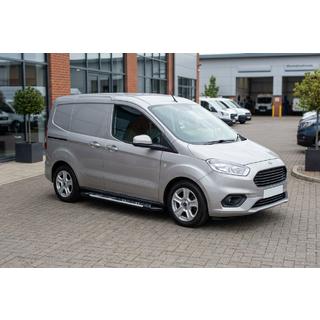 Marchepieds Latéraux Sunrise (2 pcs, Aluminium) Ford Courier 2014-2023 photo 1