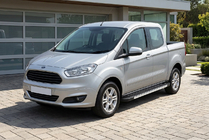 Ford Courier 2014-2023 Marchepieds Latéraux RedLine V1 (2 pcs, Aluminium) photo 1
