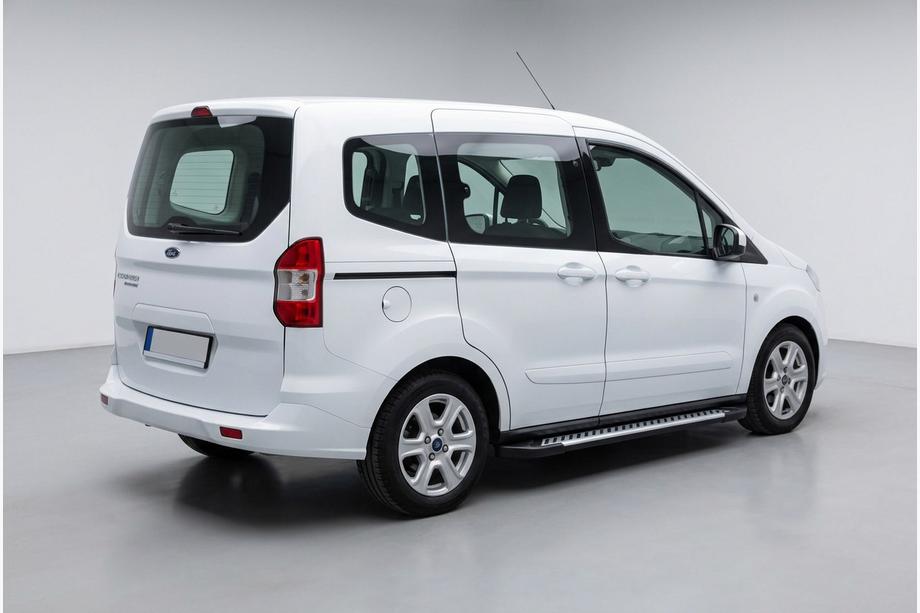 Ford Courier 2014-2023 Marchepieds Latéraux Line (2 pcs, Aluminium) Image