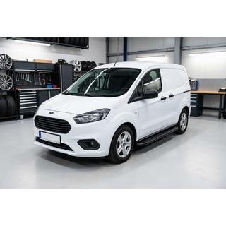Marchepieds Latéraux Bosphorus Black (2 pcs, Aluminium) Ford Courier 2014-2023 photo 1