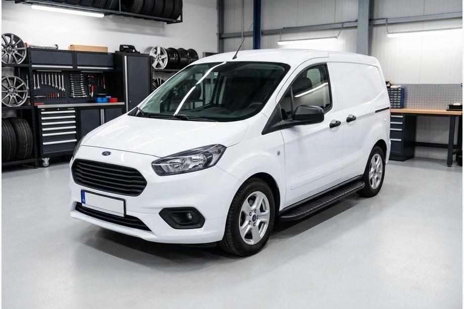 Ford Courier 2014-2023 Marchepieds Latéraux Bosphorus Black (2 pcs, Aluminium) Image