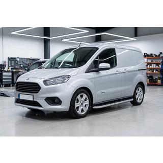 Marchepieds Latéraux Tayga Grey (2 pcs, Aluminium) Ford Courier 2014-2023 photo 1