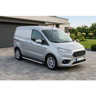 Marchepieds latéraux Fullmond (2 pcs, aluminium) Ford Courier 2014-2023 photo 1