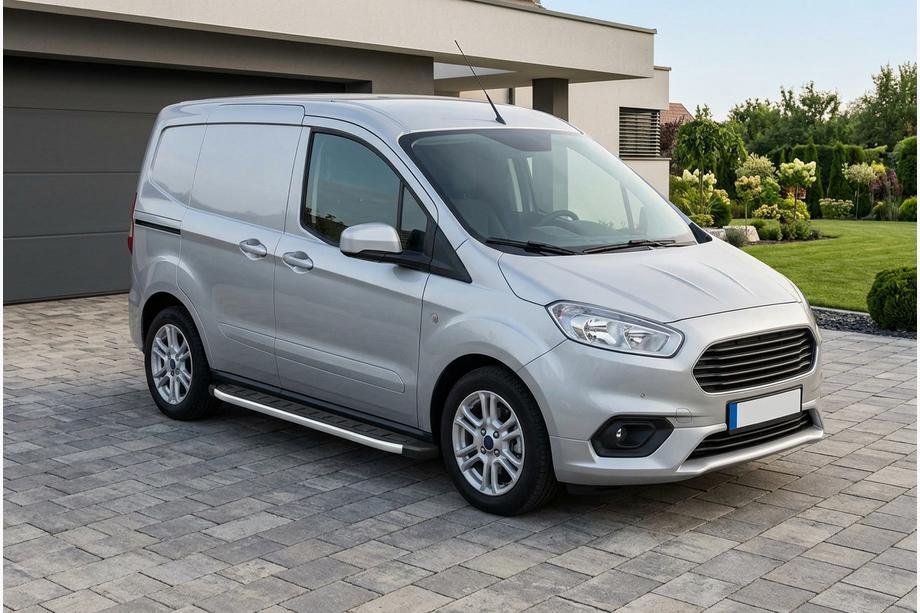 Ford Courier 2014-2023 Marchepieds latéraux Fullmond (2 pcs, aluminium) Image