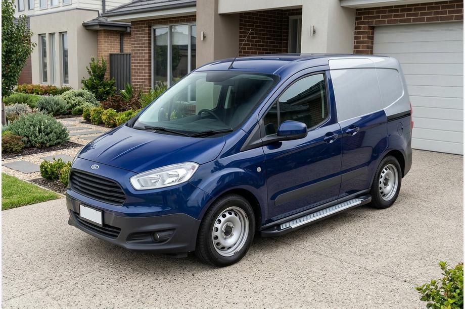 Ford Courier 2014-2023 Marchepieds Latéraux Allmond Grey (2 pcs, Aluminium) Image