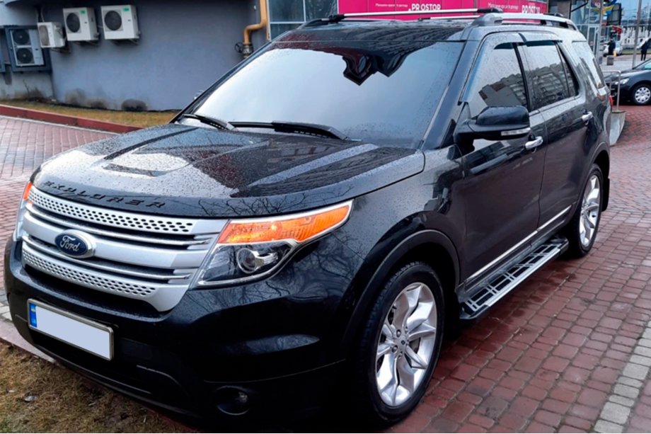 Ford Explorer 2011-2019 Marchepieds Latéraux Sunrise (2 pcs, Aluminium) Image