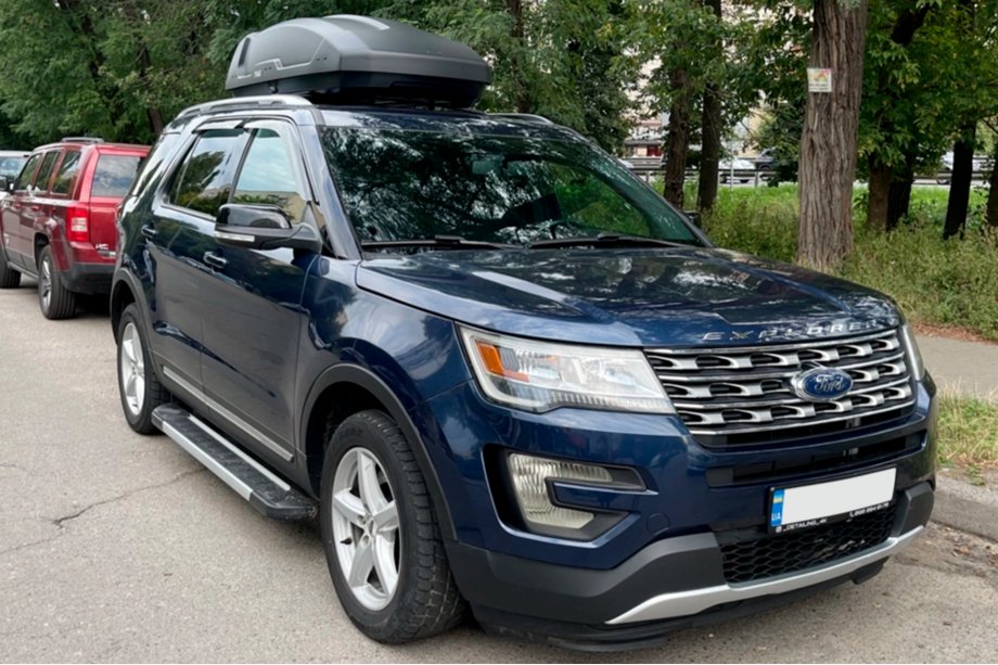 Ford Explorer 2011-2019 Marchepieds Latéraux RedLine V1 (2 pcs, Aluminium) Image
