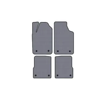 Tapis en Caoutchouc Carsuit (HB, Gris) Audi A2 1999-2005 photo 1