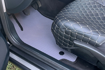 Audi A4 B5 1994–2001 Tapis de sol en caoutchouc Carsuit (Avant, gris) photo 1