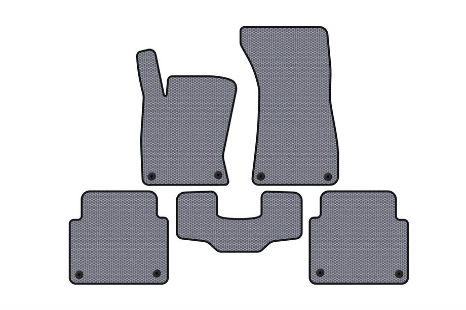Audi A8 2002-2009 Tapis en Caoutchouc Carsuit (Short, Gris) Image