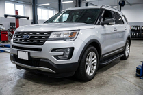 Ford Explorer 2011-2019 Marchepieds Latéraux Bosphorus Black (2 pcs, Aluminium) photo 1