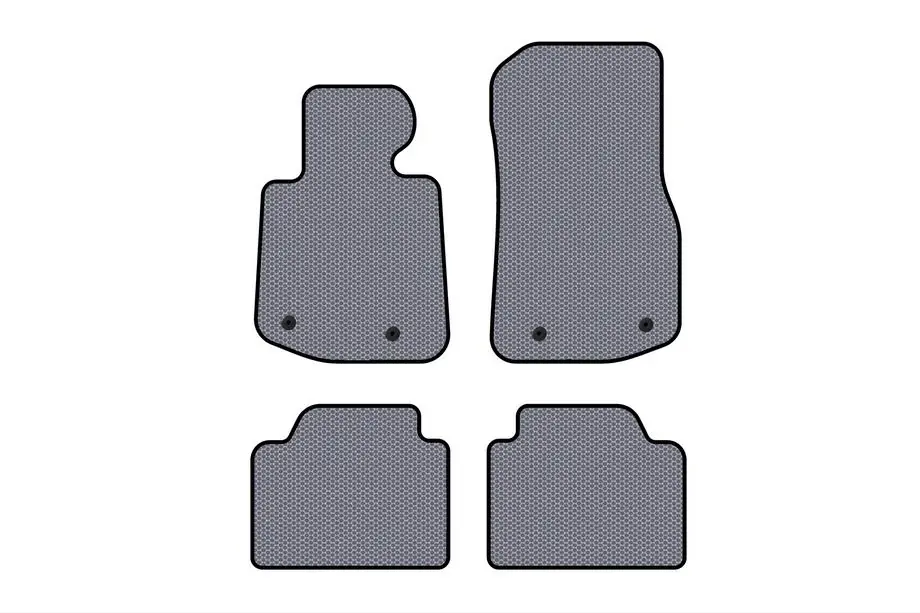 BMW 4 Series F32/F33/F36 2012-2020 Tapis en Caoutchouc Carsuit V2 (Gris) Photo 1