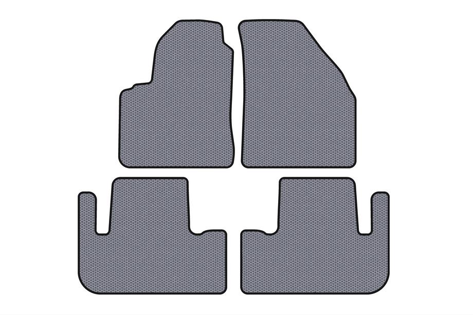 Chevrolet Tacuma/Rezzo 2000-2008 Tapis en Caoutchouc Carsuit (Gris) Image