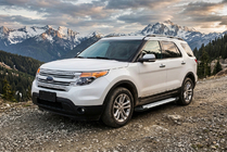 Ford Explorer 2011-2019 Marchepieds Latéraux Allmond Grey (2 pcs, Aluminium) photo 1