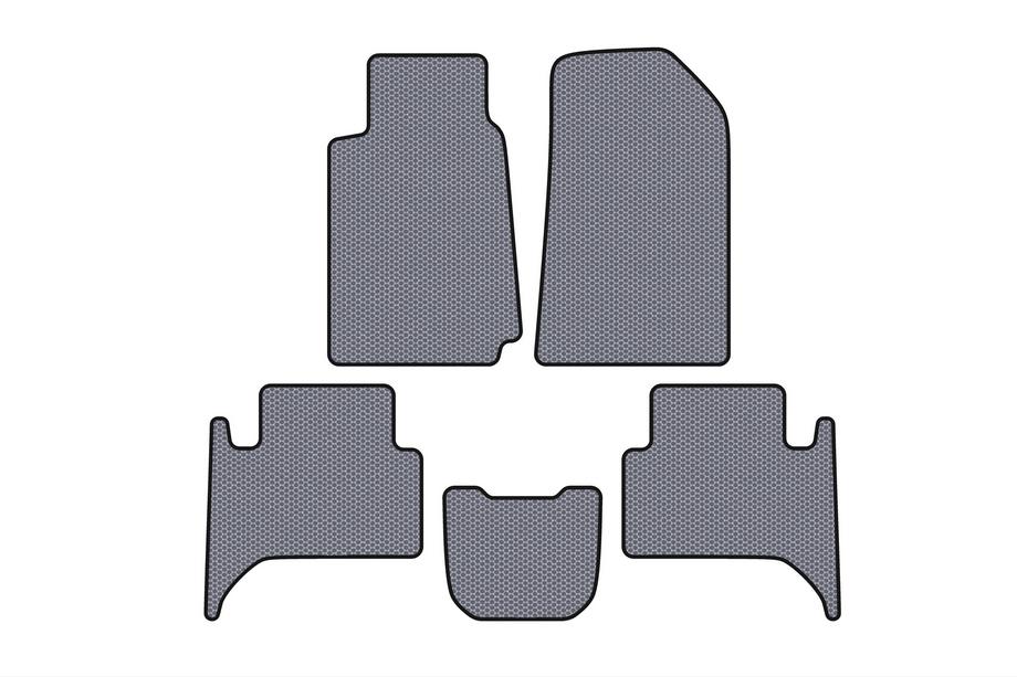 Chevrolet Trailblazer 2012-2019 Tapis en Caoutchouc Carsuit (2 Rangées, Gris) Photo 1
