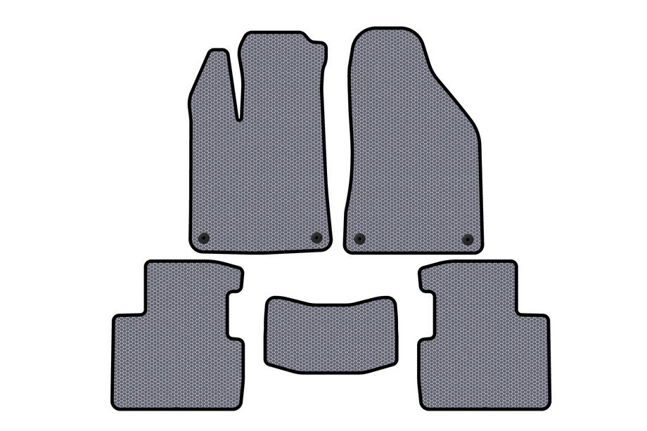 Chrysler 200 II 2014-2017 Tapis en Caoutchouc Carsuit (SD, Gris) Image