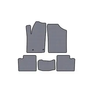 Tapis en Caoutchouc Carsuit (Gris) photo 1