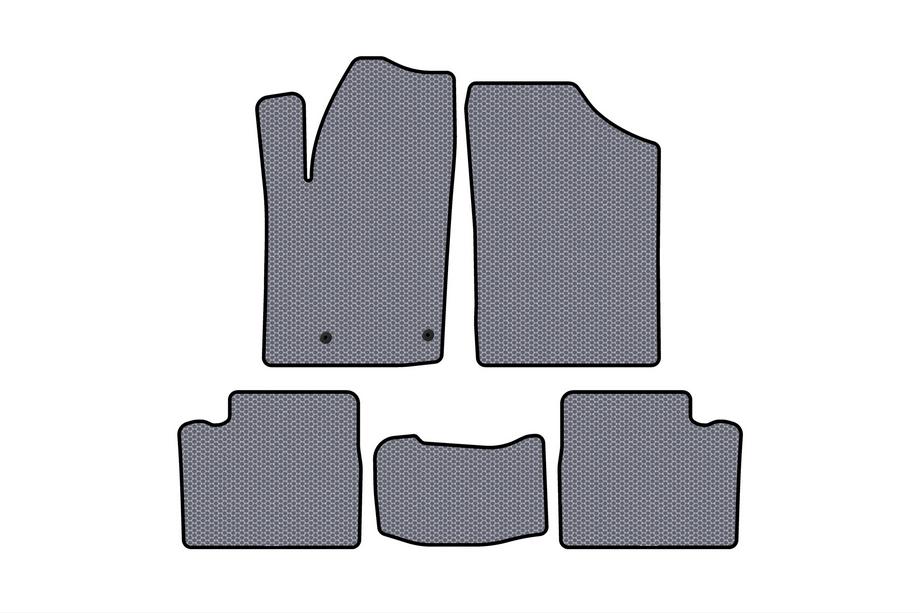 Citroen Berlingo 1996-2008 Tapis en Caoutchouc Carsuit (Gris) Photo 1