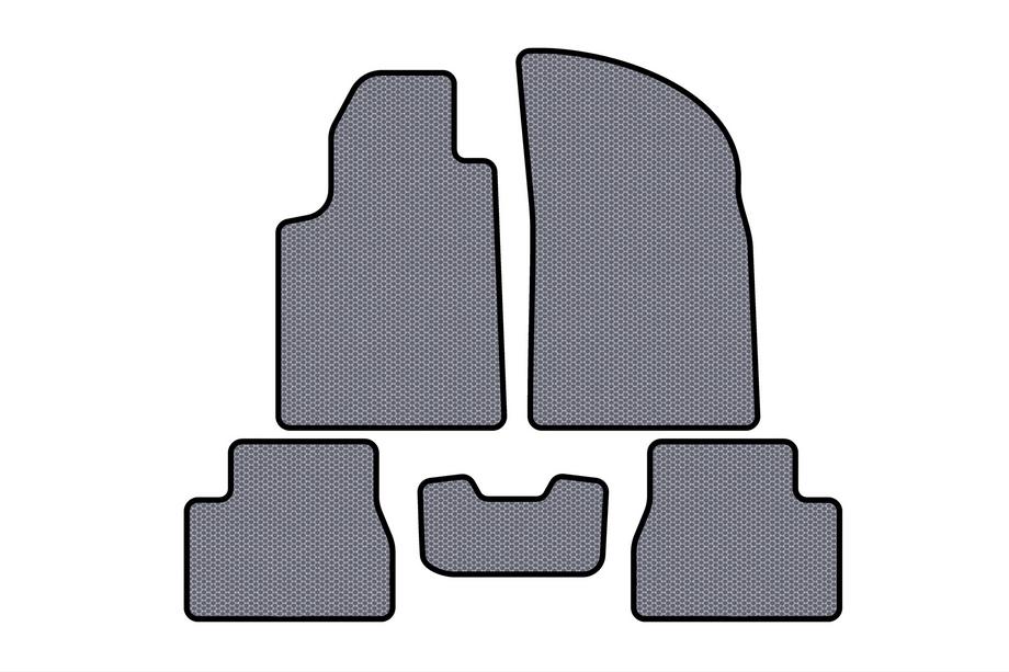 Citroen C-3 2002-2009 Tapis en Caoutchouc Carsuit (Gris) Image